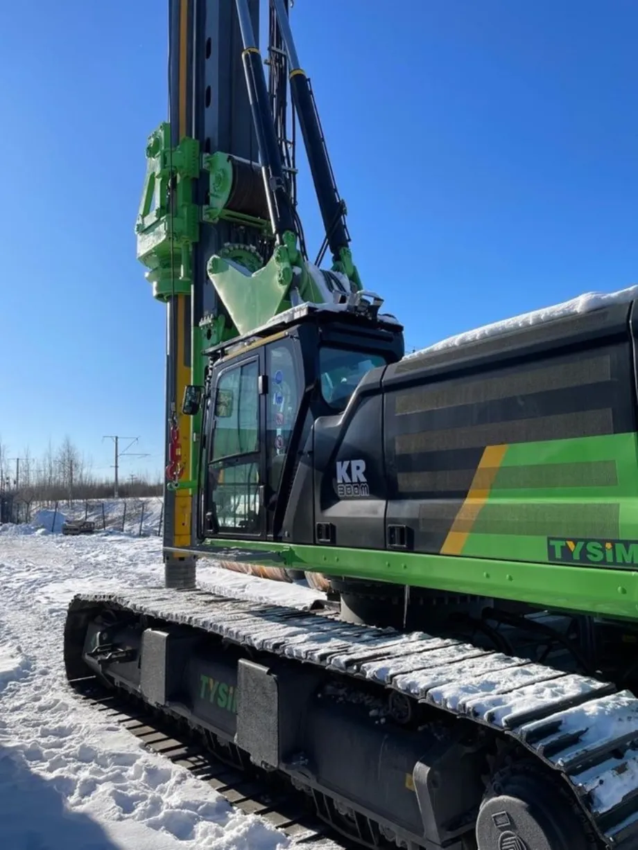 Роторная буровая TYSIM KR300M, под которую подбирается инструмент